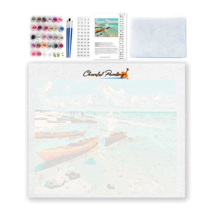Kayak Serenity - Paint by Numbers