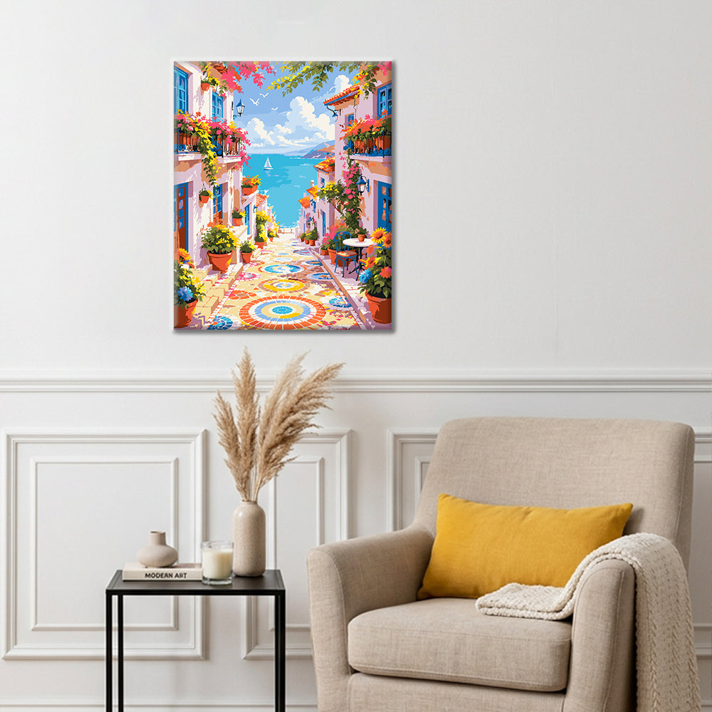 Mediterranean Mosaic - Paint by Numbers
