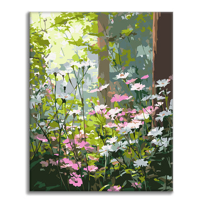 Morning Wildflowers - Paint by Numbers