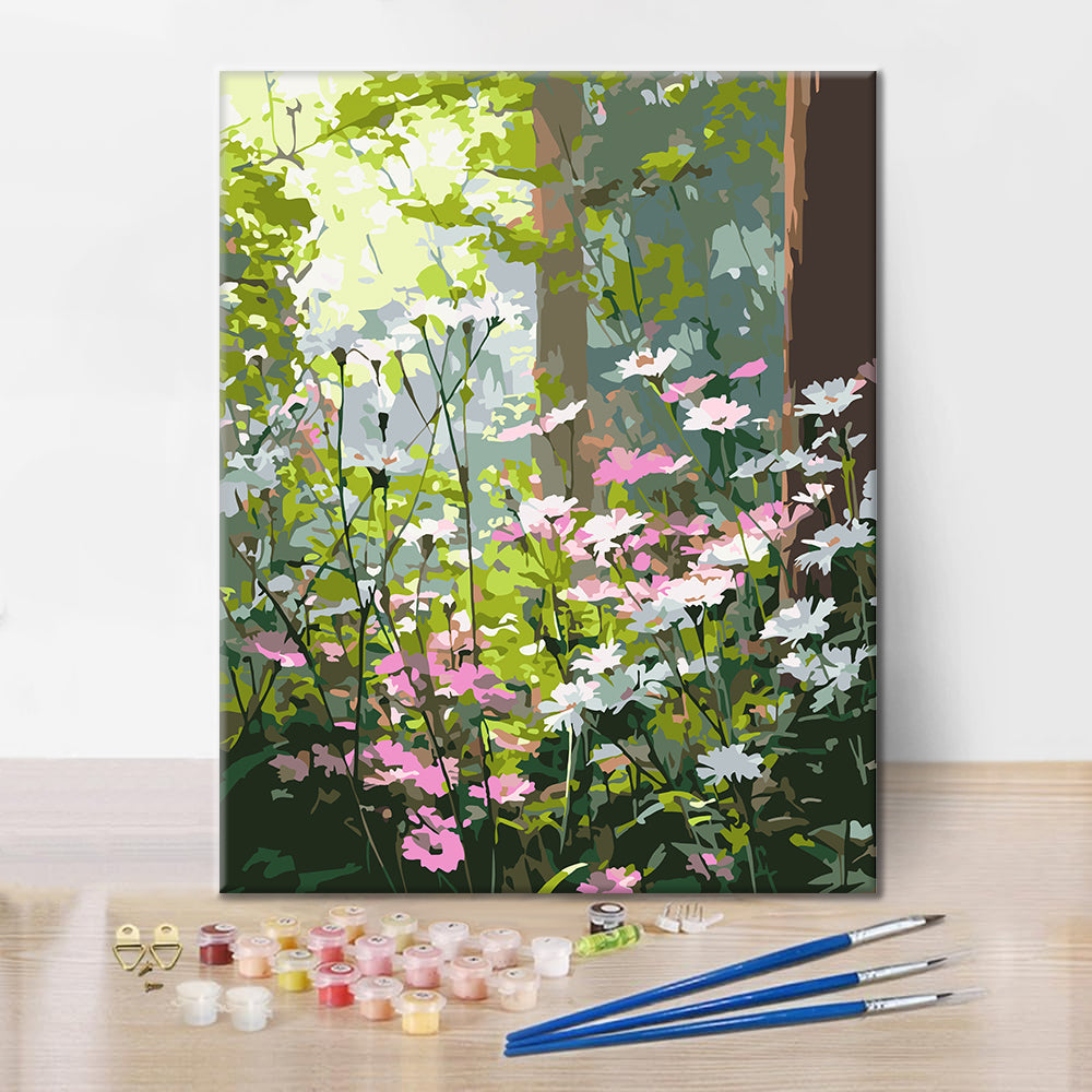 Morning Wildflowers - Paint by Numbers
