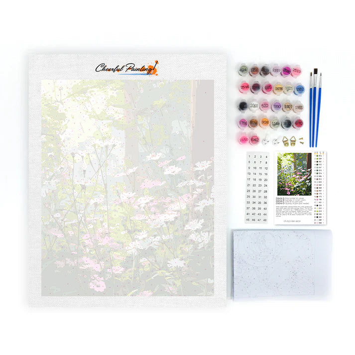 Morning Wildflowers - Paint by Numbers