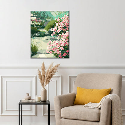 Quiet Garden - Paint by Numbers