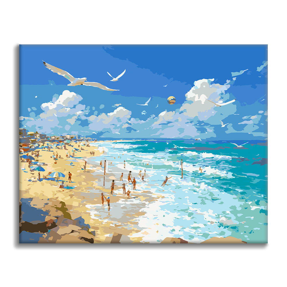 Seaside Serenity - Paint by Numbers