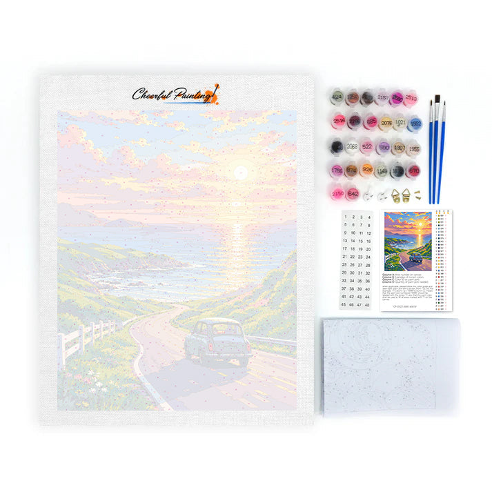 Seaside Trip - Paint by Numbers