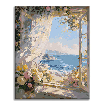 Seaside View - Paint by Numbers