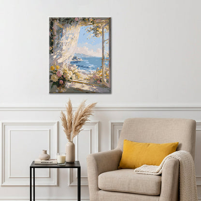 Seaside View - Paint by Numbers