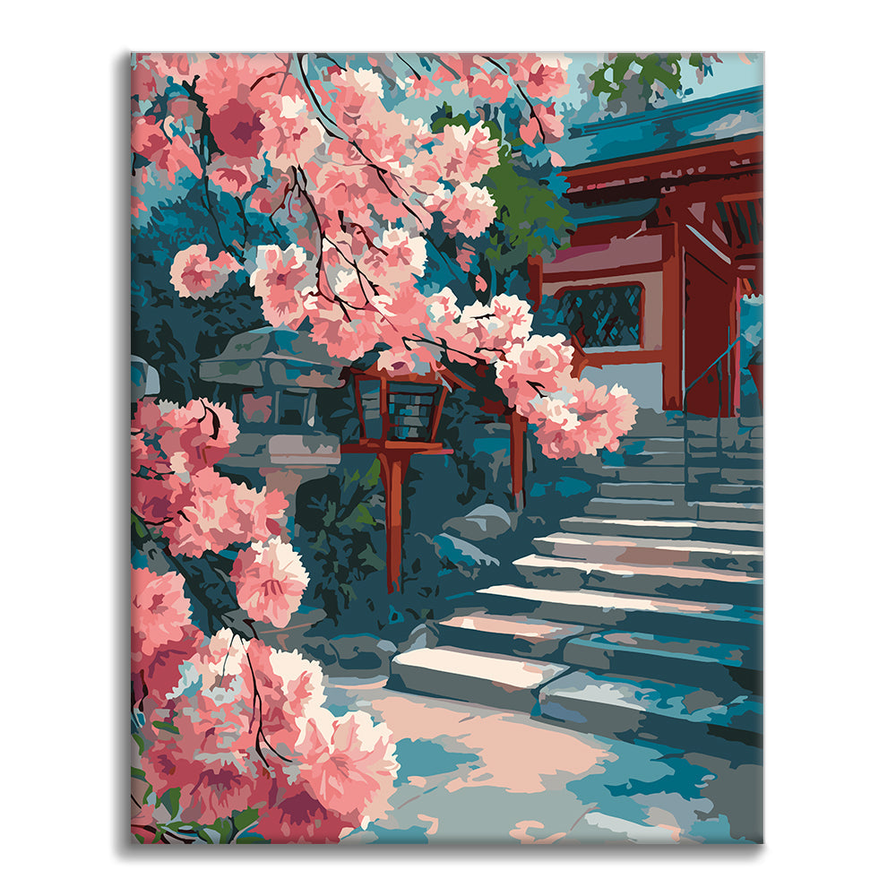 Serene Garden - Paint by Numbers