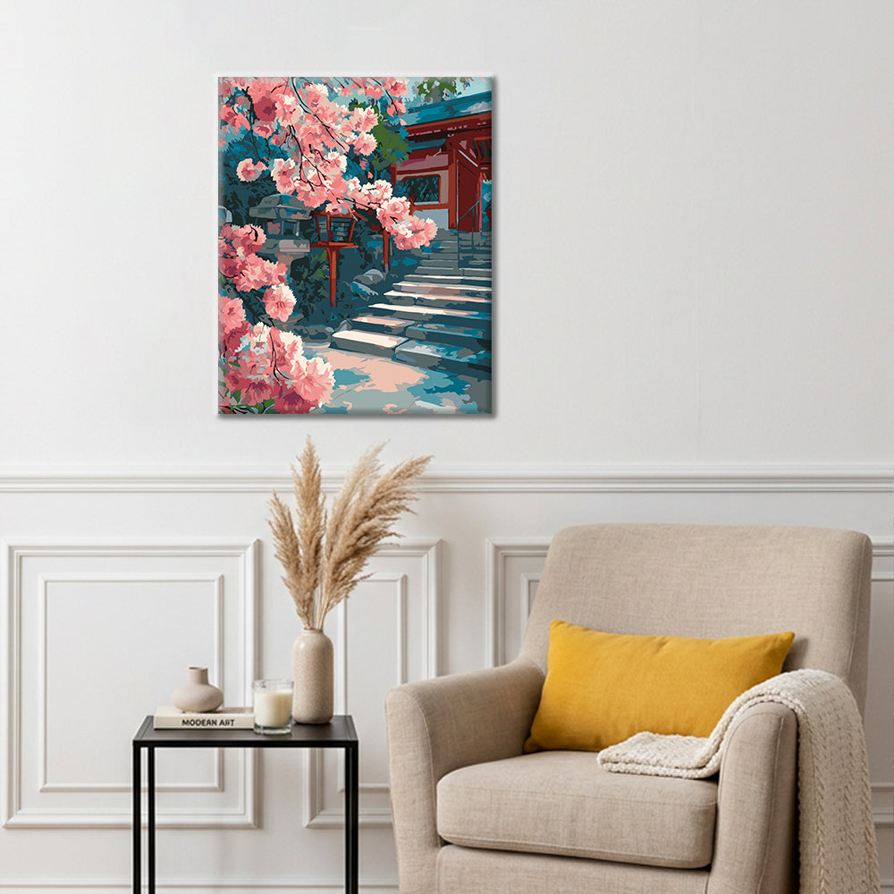 Serene Garden - Paint by Numbers
