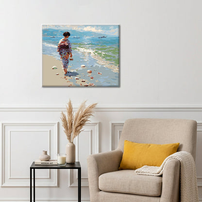 Shoreline Stroll - Paint by Numbers