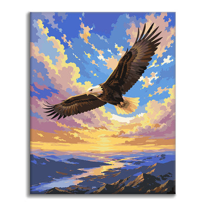 Soaring Eagle - Paint by Numbers