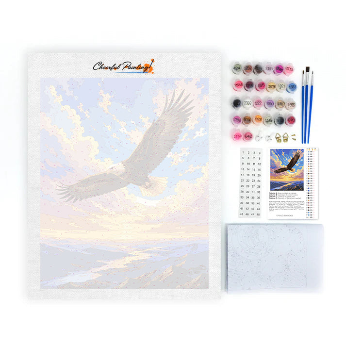 Soaring Eagle - Paint by Numbers
