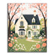 Spring Cottage - Paint by Numbers