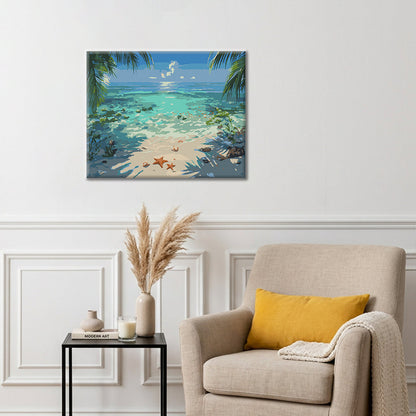 Starfish Shore - Paint by Numbers