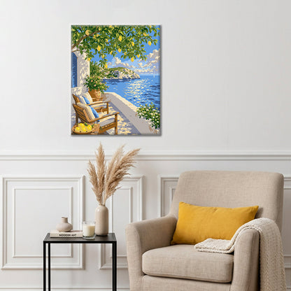 Summer Mediterranean - Paint by Numbers