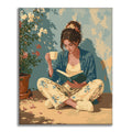 A Quiet Chapter - Paint by Numbers