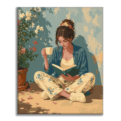 A Quiet Chapter - Paint by Numbers