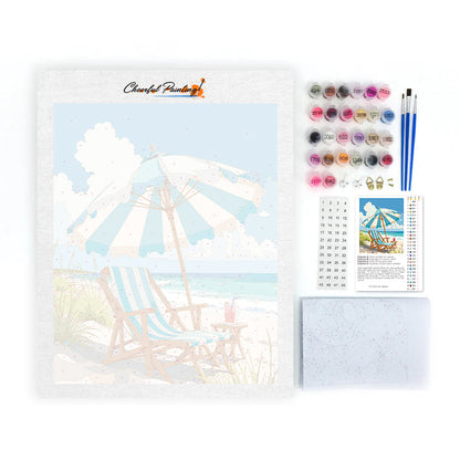 Beachside Bliss - Paint by Numbers