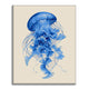 Blue Bloom Jellyfish - Paint by Numbers