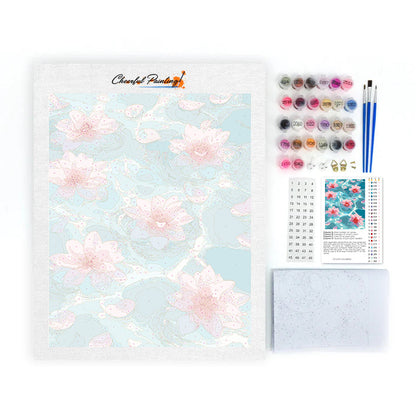 Lotus Glow - Paint by Numbers