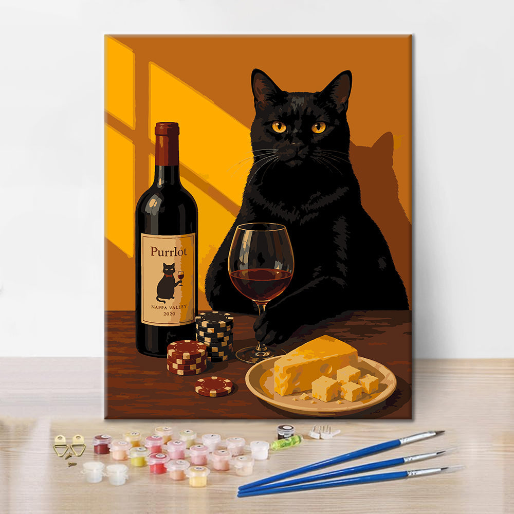 Midnight Sommelier - Paint by Numbers