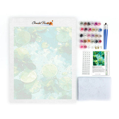 Minted Lime - Paint by Numbers