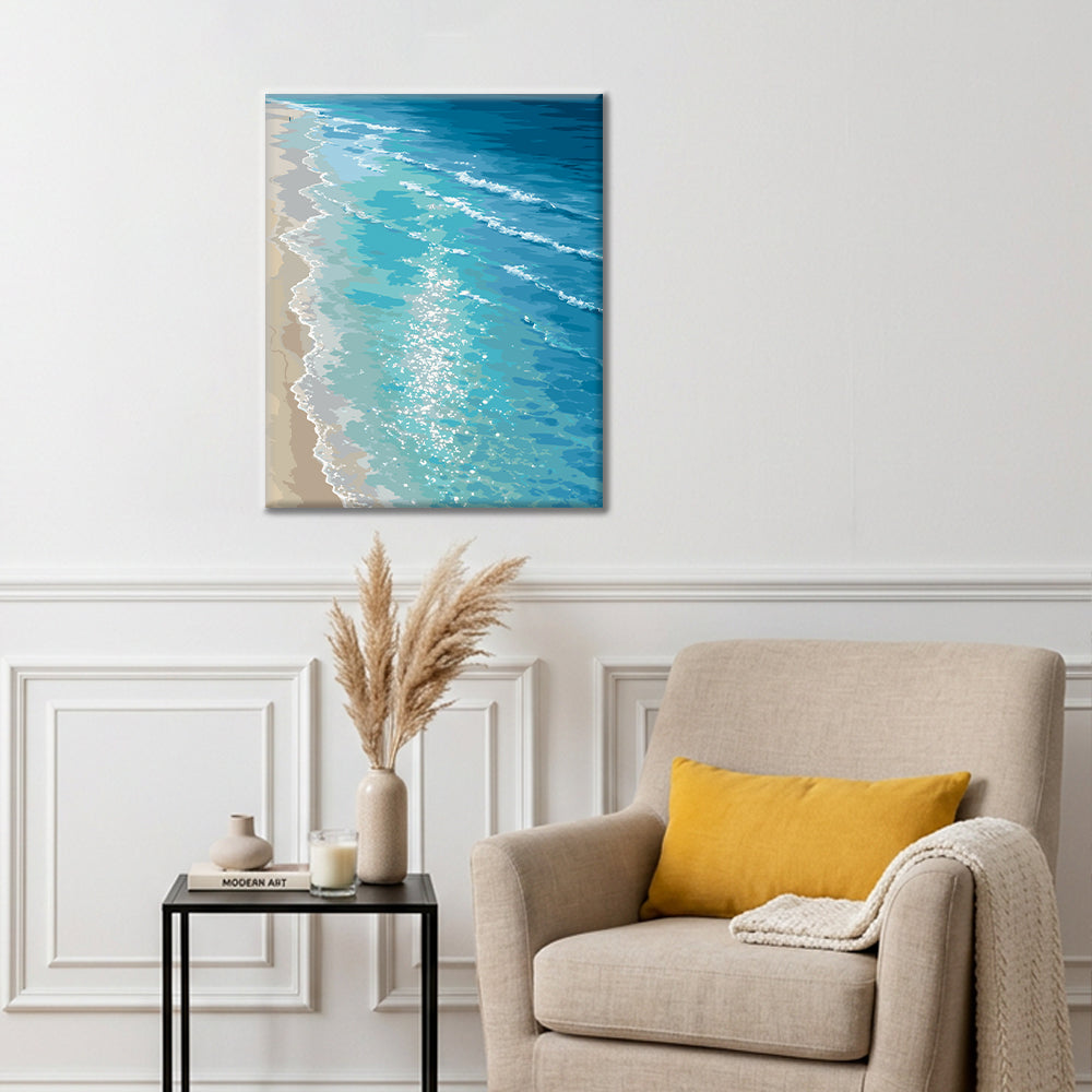 Shoreline Serenity - Paint by Numbers