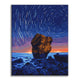 Star Trails Over the Sea - Paint by Numbers