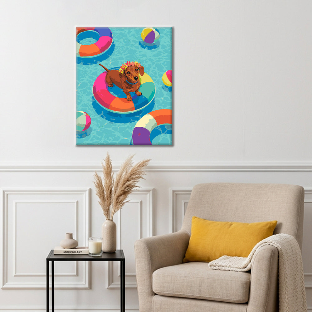 Summer Sausage - Paint by Numbers