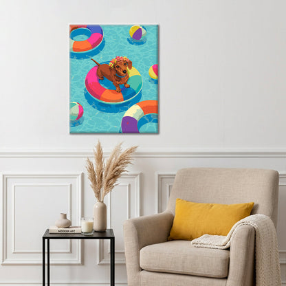 Summer Sausage - Paint by Numbers