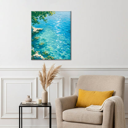 Sunlight on the Sea - Paint by Numbers