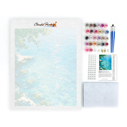 Sunlight on the Sea - Paint by Numbers
