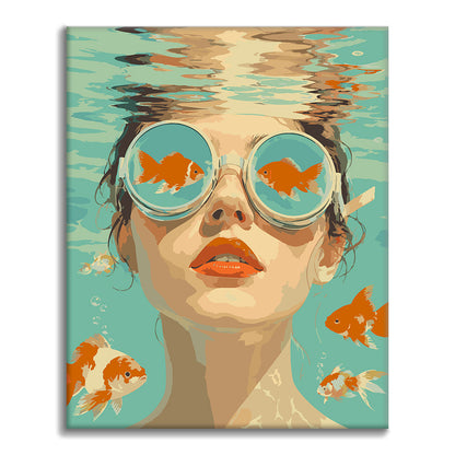 Through Goldfish Eyes - Paint by Numbers