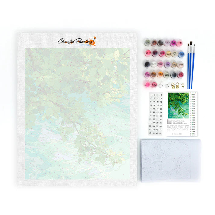Verdant Waters - Paint by Numbers