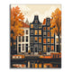 Amsterdam Autumn - Paint by Numbers