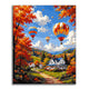 Autumn Balloon - Paint by Numbers