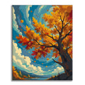 Autumn Breeze - Paint by Numbers