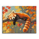 Autumn Panda - Paint by Numbers