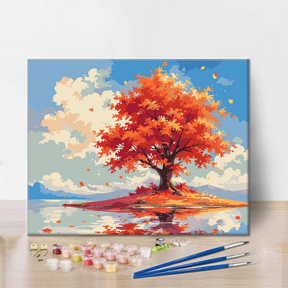 Autumn Reflections - Paint by Numbers
