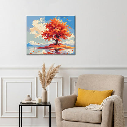 Autumn Reflections - Paint by Numbers