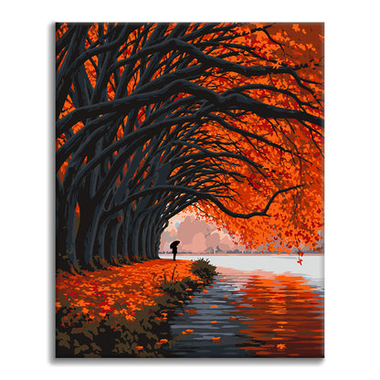 Autumn Serenity - Paint by Numbers