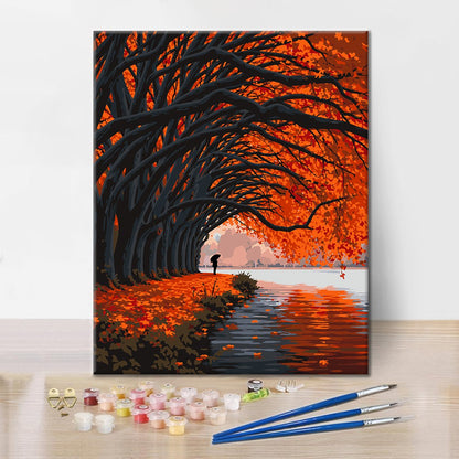 Autumn Serenity - Paint by Numbers
