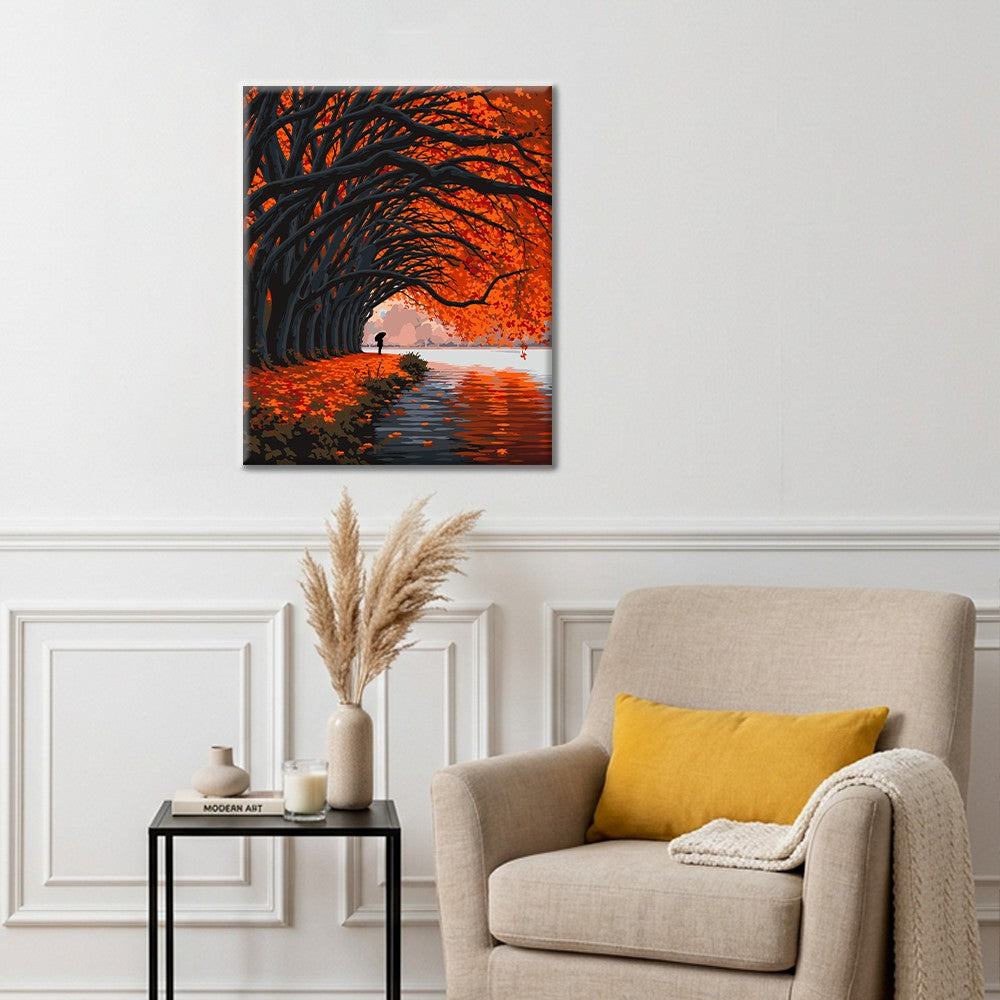 Autumn Serenity - Paint by Numbers