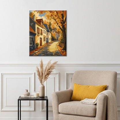 Autumn Town - Paint by Numbers