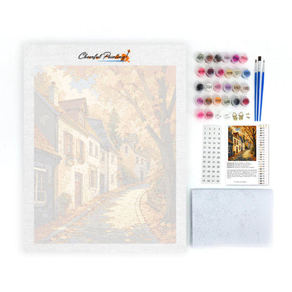 Autumn Town - Paint by Numbers