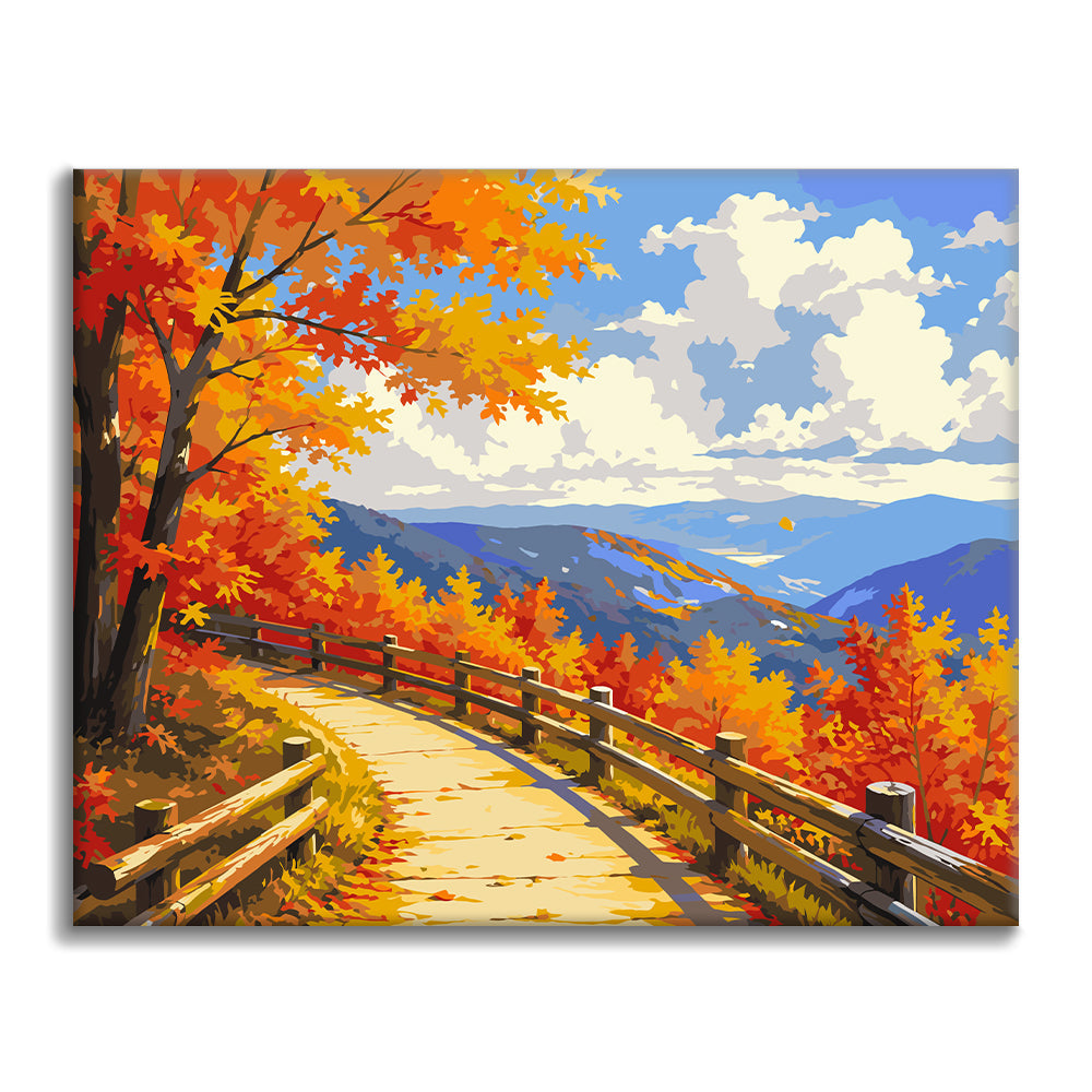 Autumn Trail - Paint by Numbers