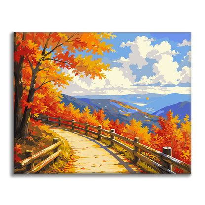 Autumn Trail - Paint by Numbers