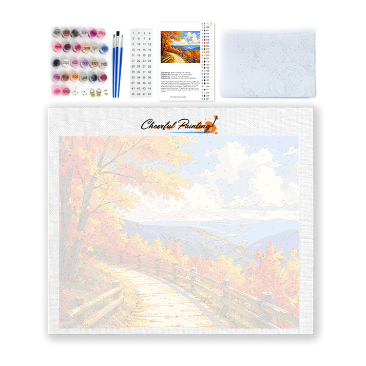 Autumn Trail - Paint by Numbers
