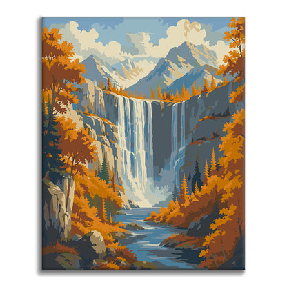 Autumn Valley - Paint by Numbers