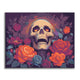 Blooming Skull Garden - Paint by Numbers