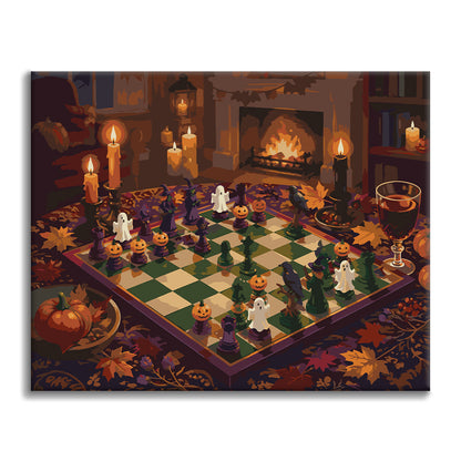 Candle Chess - Paint by Numbers